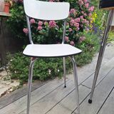 Formica table 2 chairs 2 stools