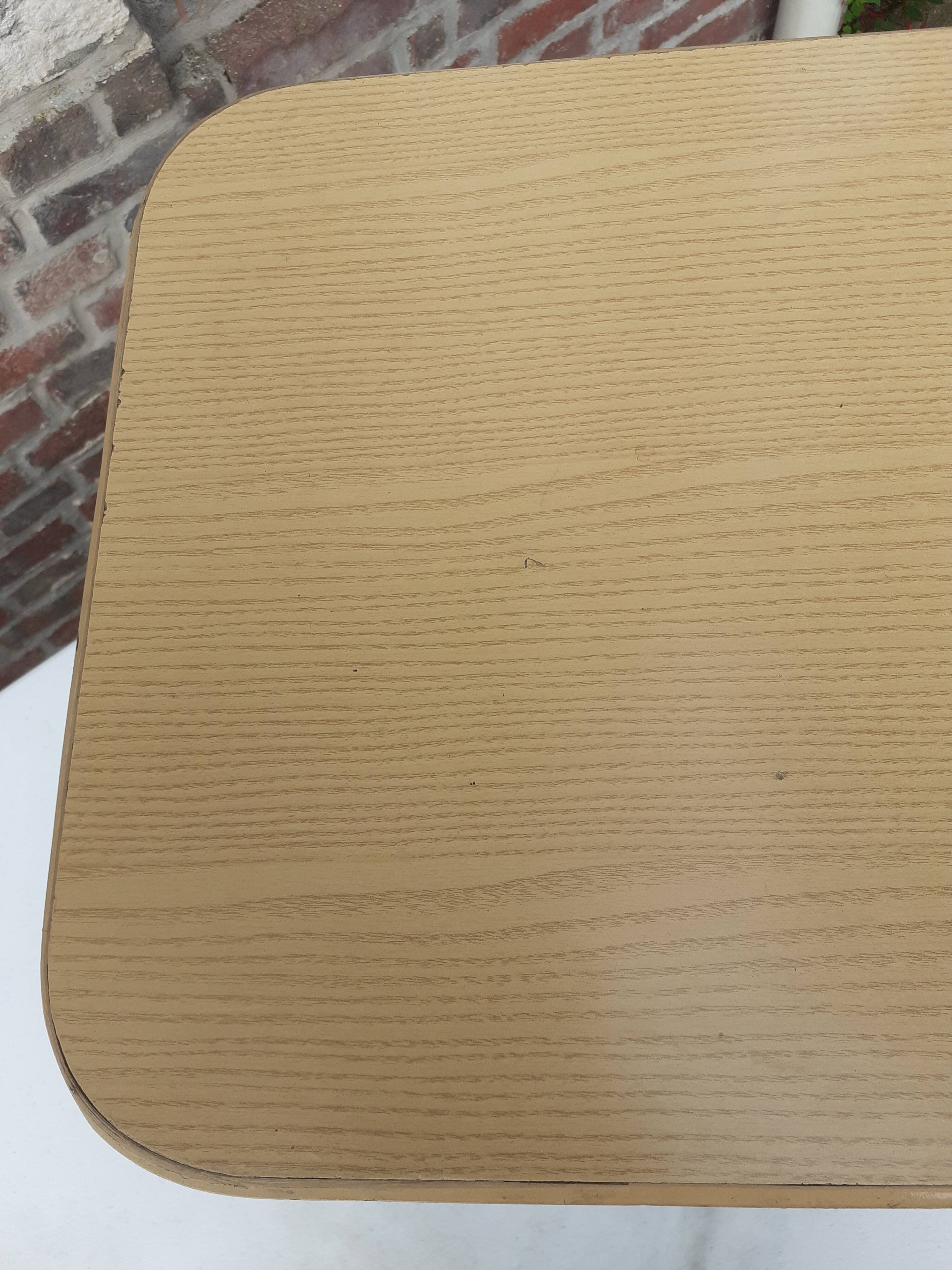 Table basse rectangulaire en rotin