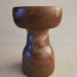Stoneware candle holder