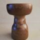 Stoneware candle holder