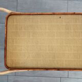 Rattan bar trolley from the 60s