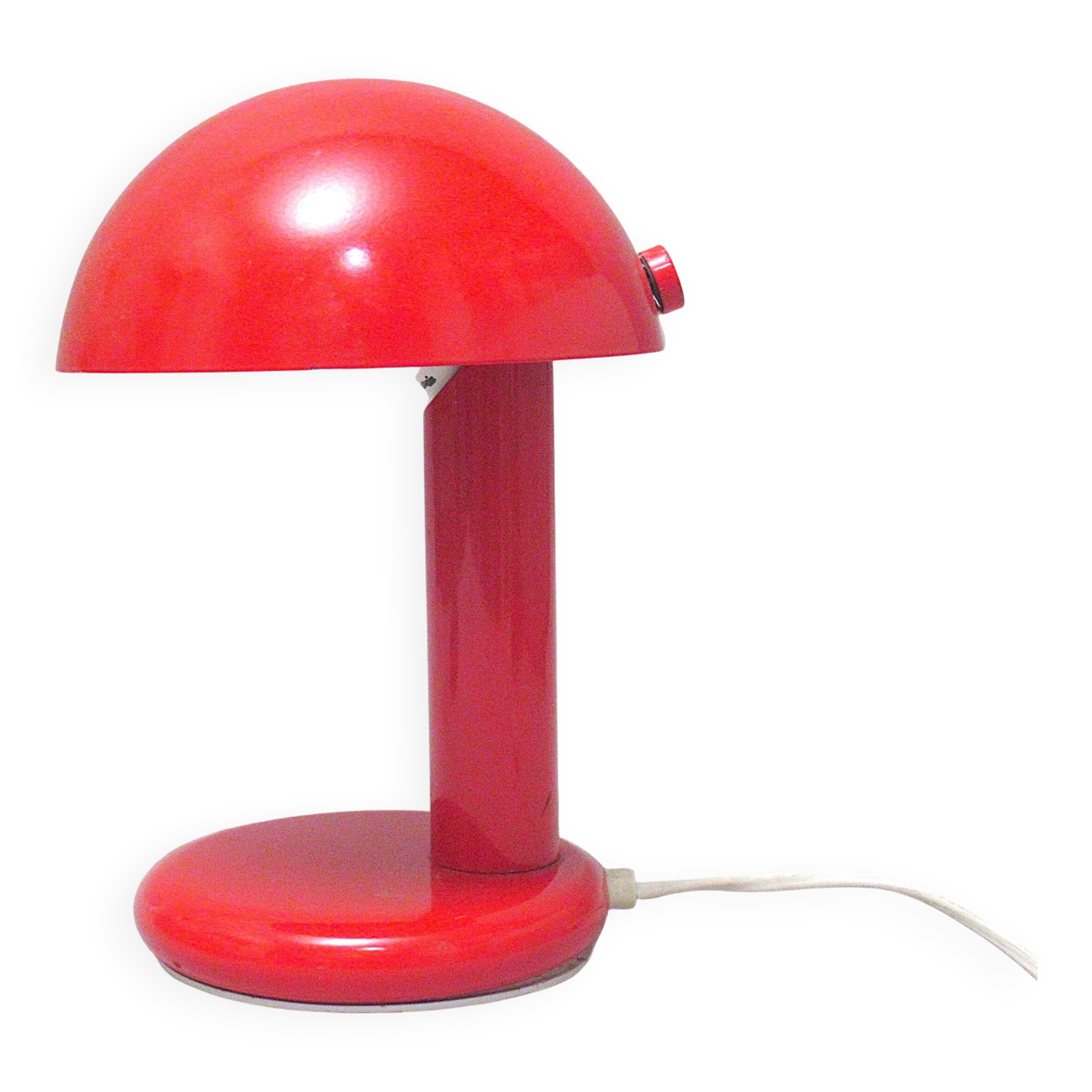 1980s mushroom desk lamp