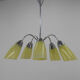 Mid-century 5-flamming chandelier, 1950s