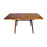 Scandinavian extendable rectangular table