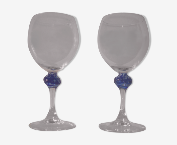 Duo vintage de verres a eau Luminarc