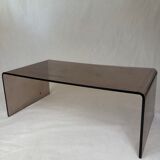 Plexiglass coffee table 1970