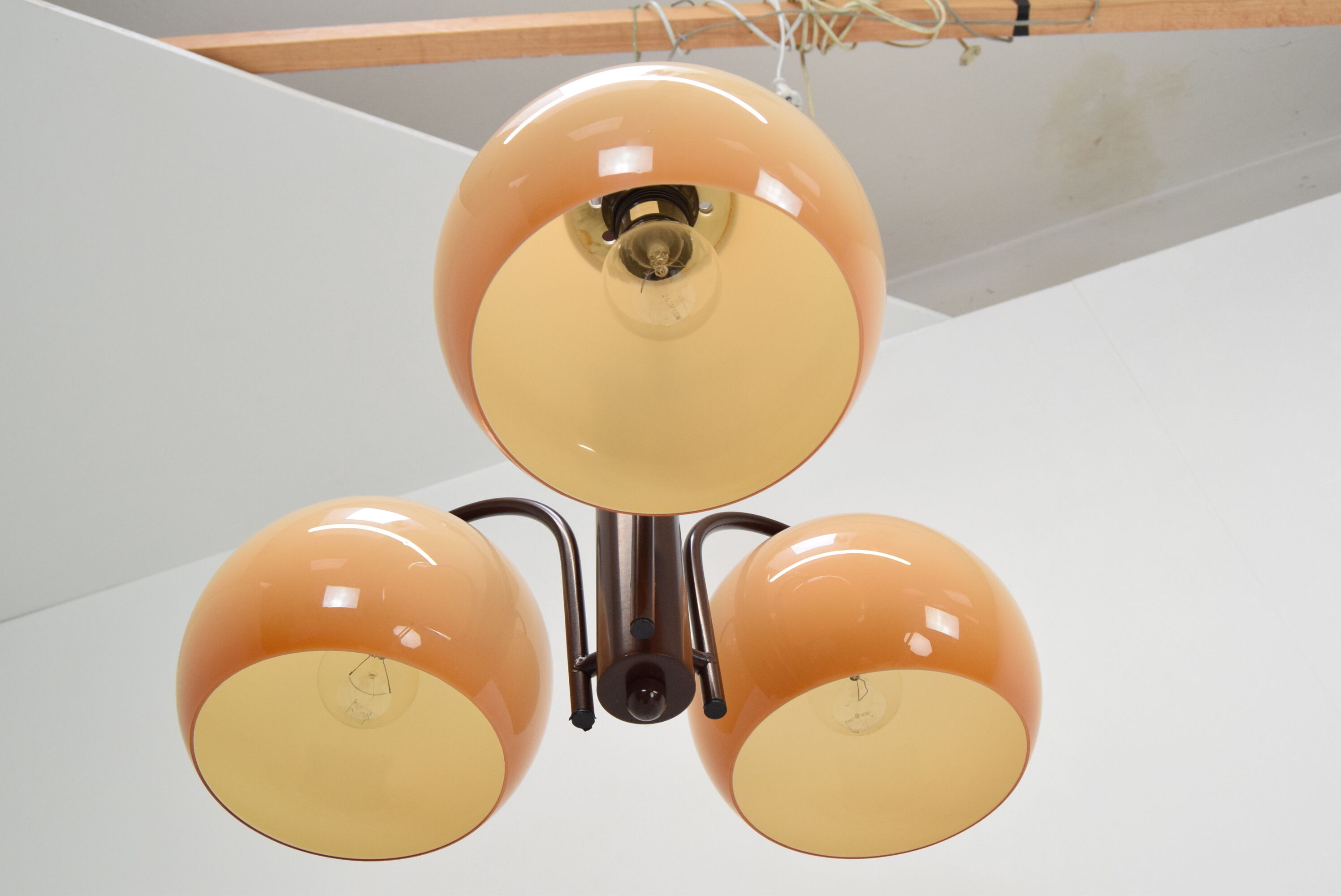 Mid-century adjustable chandelier ,1970's