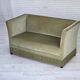 1970s, Danish 2-seater sofa, furniture velour, beech wood legs.