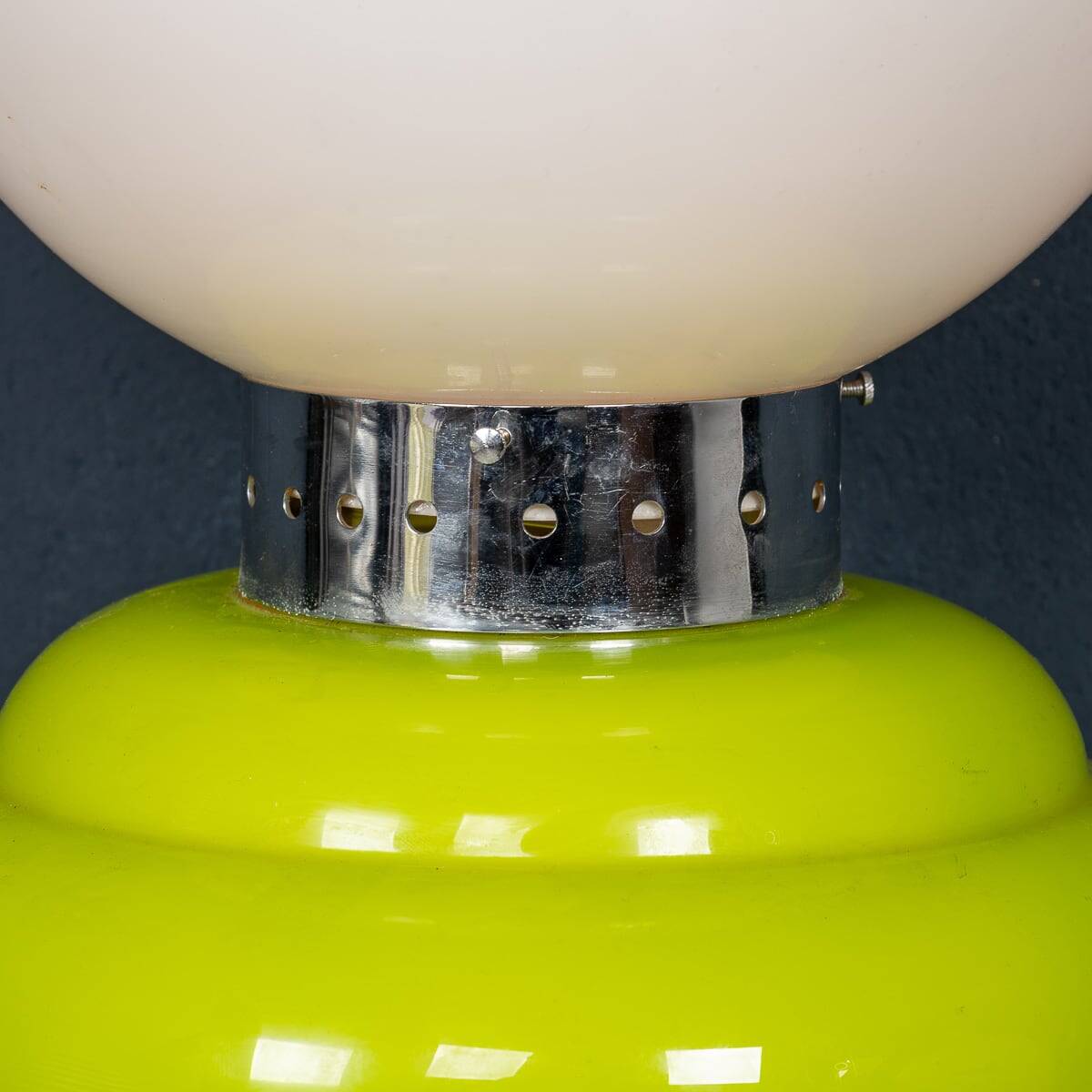 20thc italian table lamp by carlo nason for mazzega, made in murano c.1970