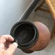 Standing ashtray