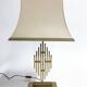 Vintage bronze table lamp, 1960s