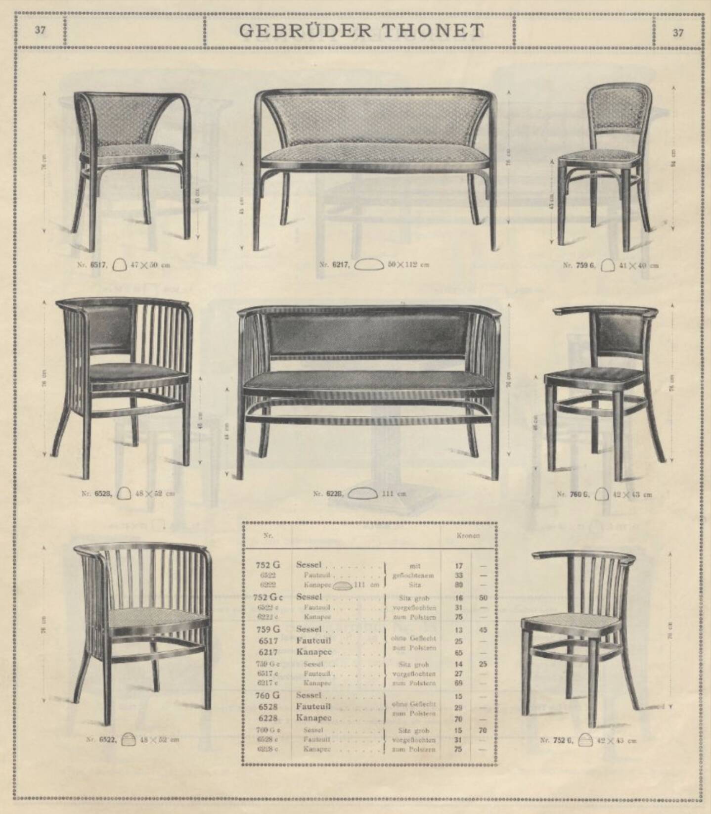 2 x original secessionist armchairs, attributed design: Marcel Kammerer (Vienna, c. 1910), manufacturer: Mundus (Vienna, c. 1910)