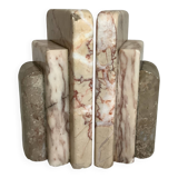 Pair of marble bookends