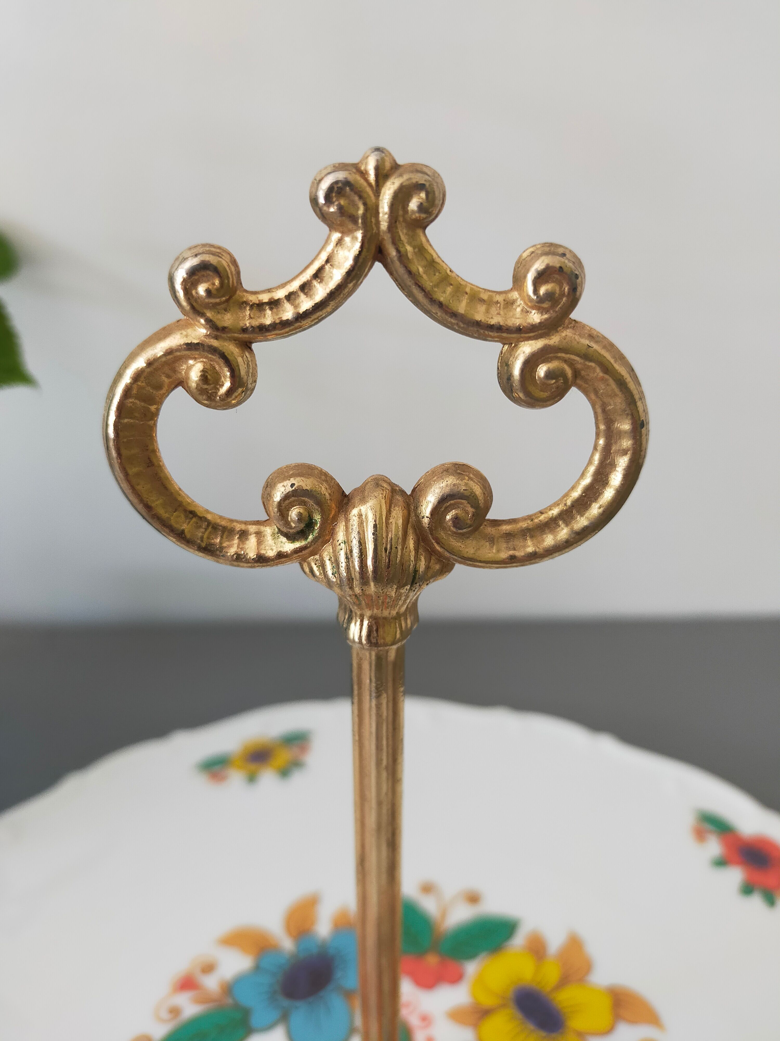 Vintage cake stand, old cake server, cake tray, Royal Tettau Bavaria