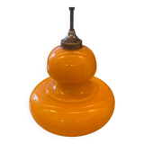 Orange pendant light, 1970s
