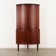Meuble d'angle en teck, années 1970, design danois, fabrication : Danemark