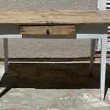 Vintage farm table orme top