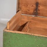 Antique green storage trunk (c.1920) #27