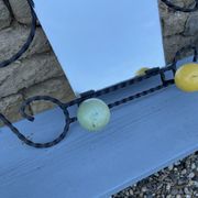 Porte-manteau miroir boule Année 60
