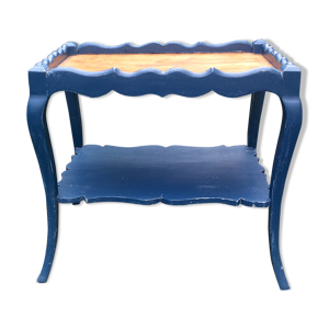 Console vague bleue'