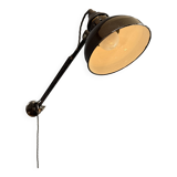 Early Rademacher wall lamp with large enamel shade