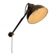 Early Rademacher wall lamp with large enamel shade