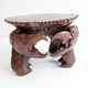 Table d'appoint en forme de crabe fait main des années 1970