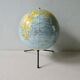 Globe, World Map Girard and Barrere 60s