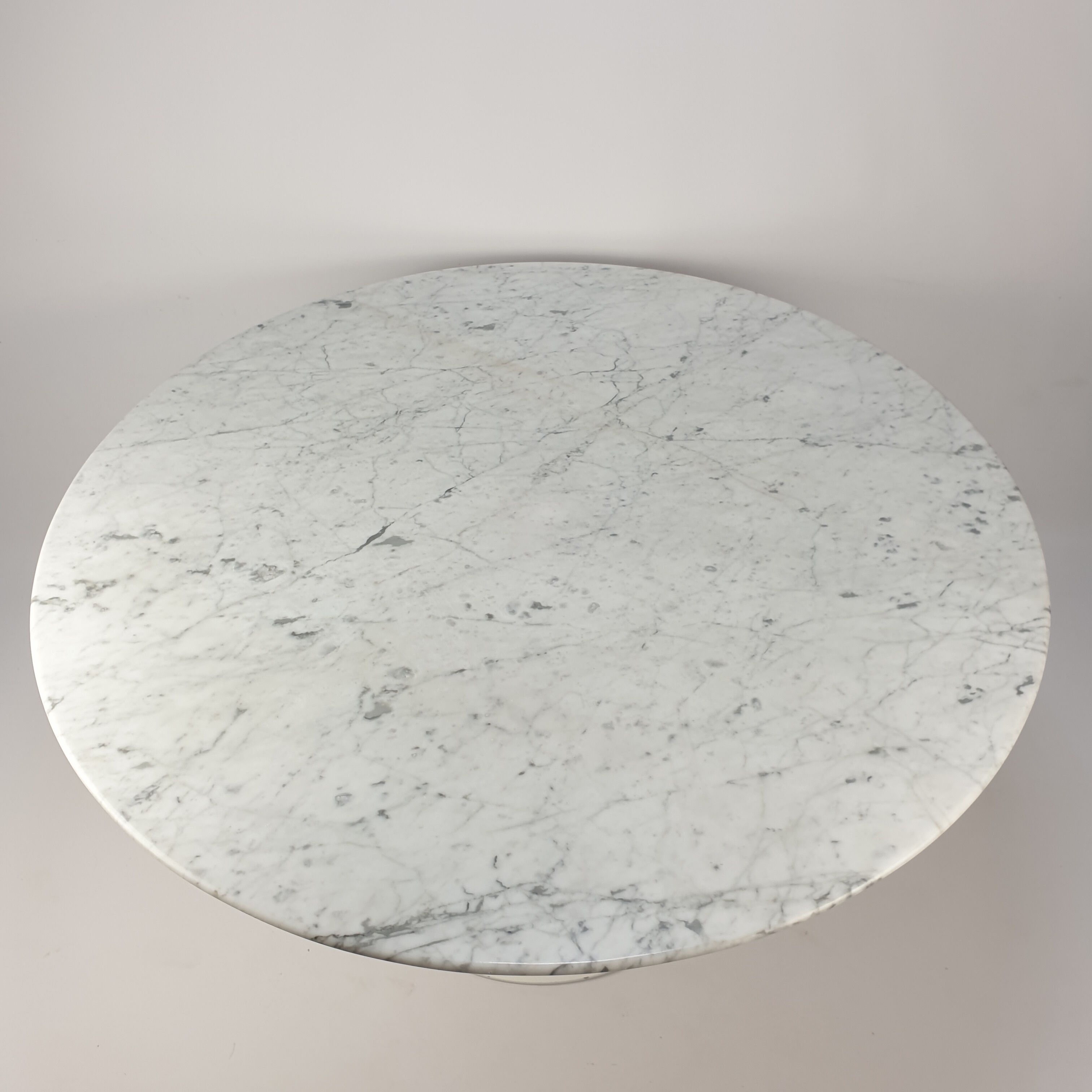 Table à manger en marbre par Eero Saarinen pour Knoll International, années 1970