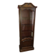 Classic style showcase in varnished wood