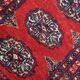 Tapis vintage pakistanais Ersari fait main en laine – 45 x 86 cm – années 1970