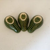 Set of 3 avocado cups