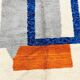 Tapis berbère en laine pure artisanale taille 160 x 240 cm