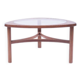 Nathan Tricester vintage dark honey coffee table
