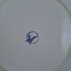 Vintage blue deep plates