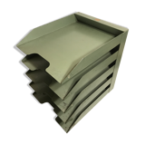 Old locker door documents Colombia metal