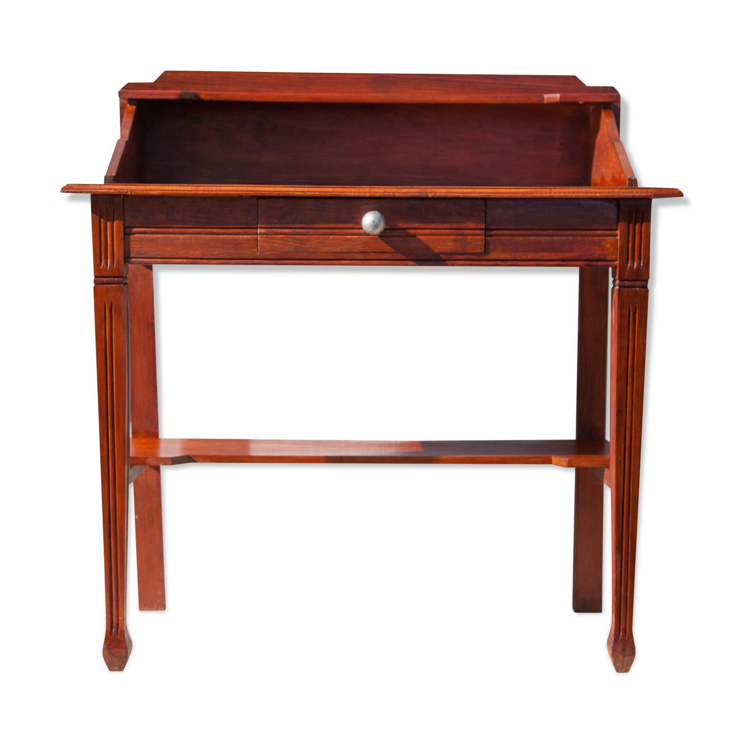 Wooden console, old wooden dressing table