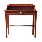 Console bois, ancienne table de toilette bois