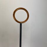 Original Metal Copper Brutalist Hollywood Regency Umbrella Stand Germany, 1970s