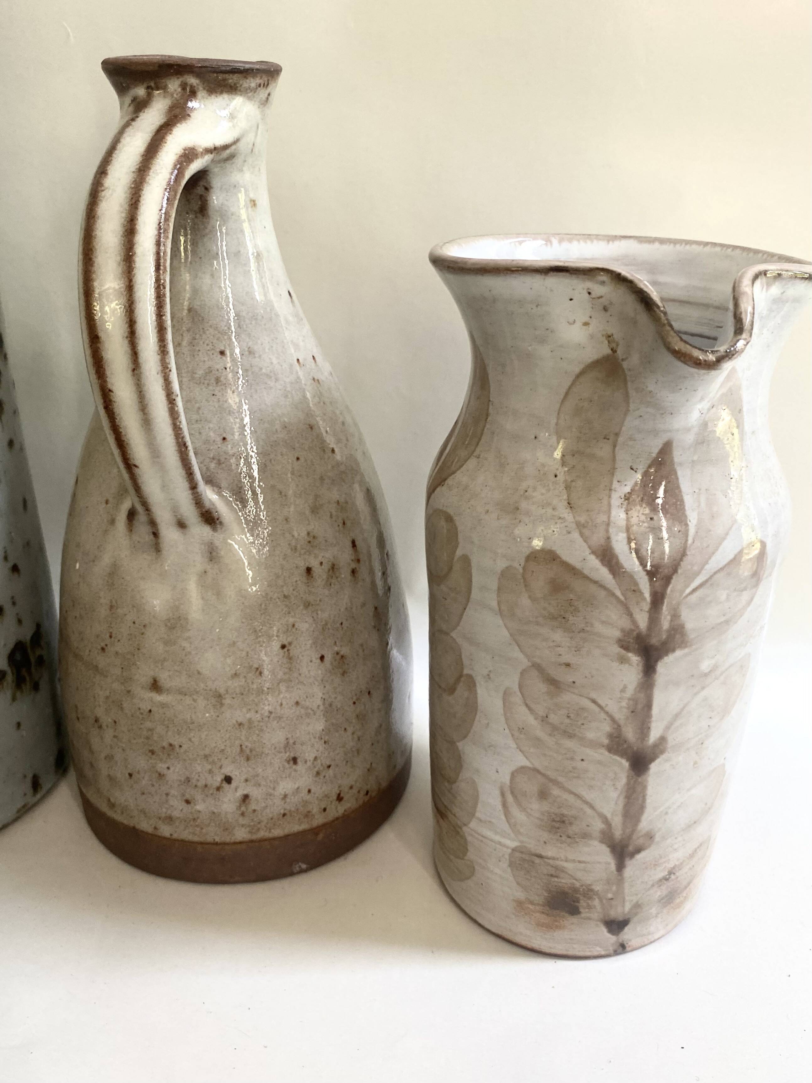Carafe grès eu Puisaye années 60