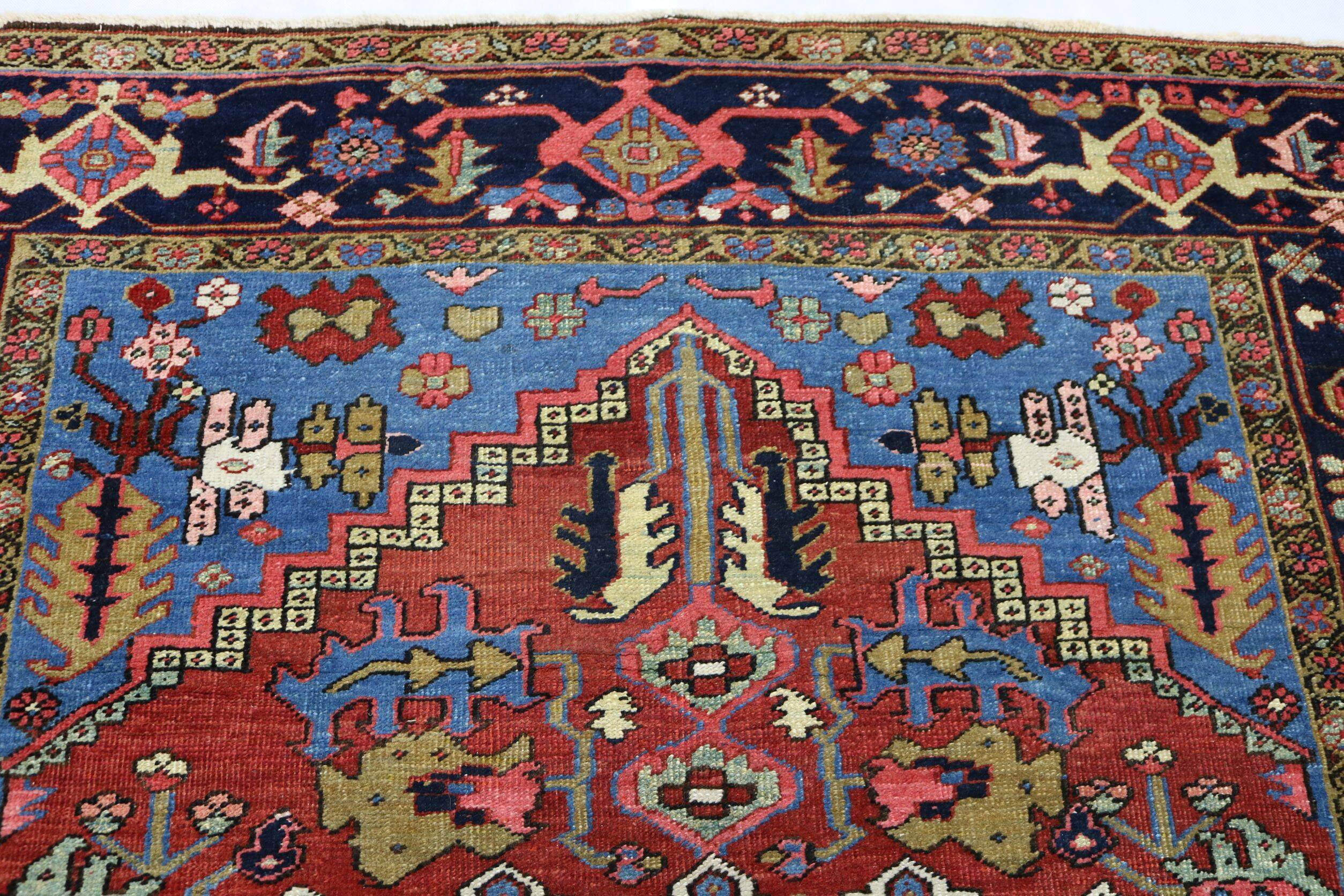 Handmade Heriz rug