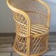 Rattan armchair