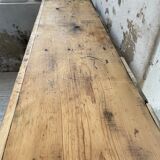 Factory blue patinated workshop furniture