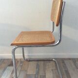 Lot of 4 chairs Marcel Breuer Cesca B32