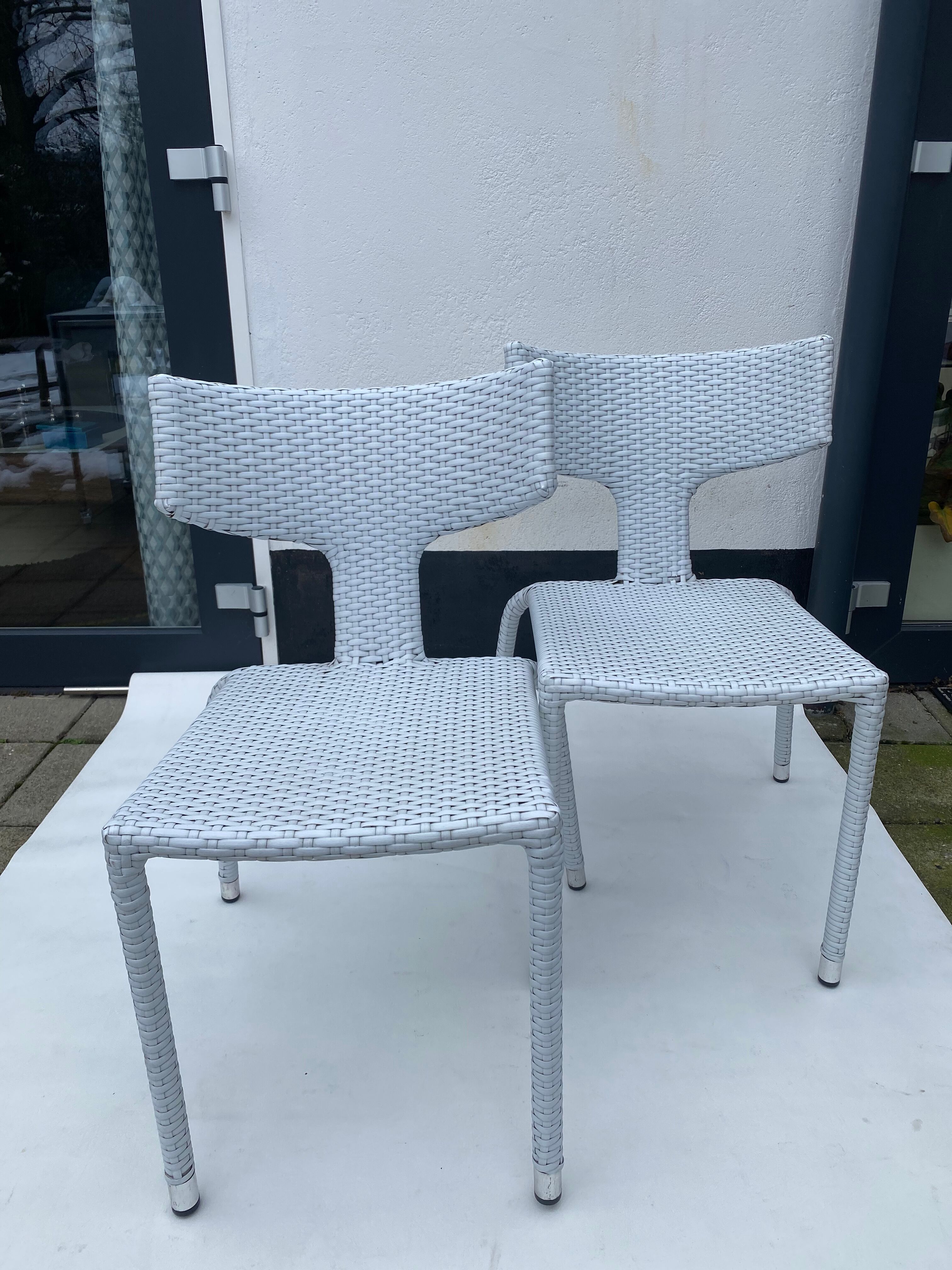 Pair of Vintage ABITANT Garden Chairs