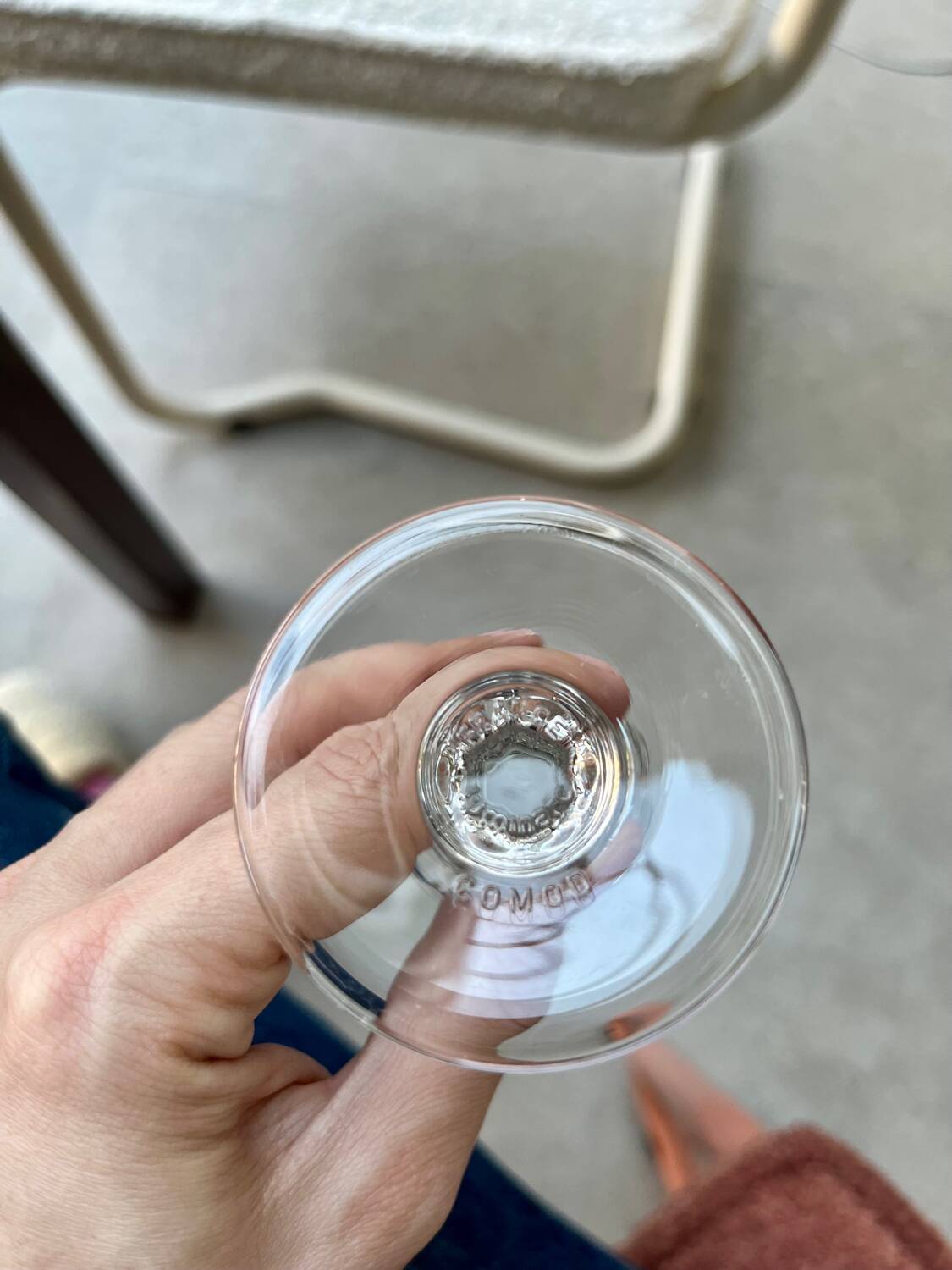 6 Luminarc champagne flutes