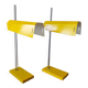 Pair of Midcentury Table Lamps Lidokov, Designed by Josef Hurka, 1970s