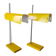 Pair of Midcentury Table Lamps Lidokov, Designed by Josef Hurka, 1970s