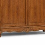 Sanded antique wardrobe