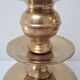 Early 20th century brass tripod tripod lamp foot